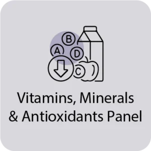 Vitamins, Minerals & Antioxidants Panel