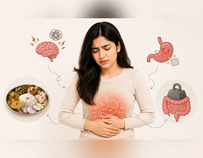 Why Stress Can Make Your Gut Feel Heavy After Normal Meals mob