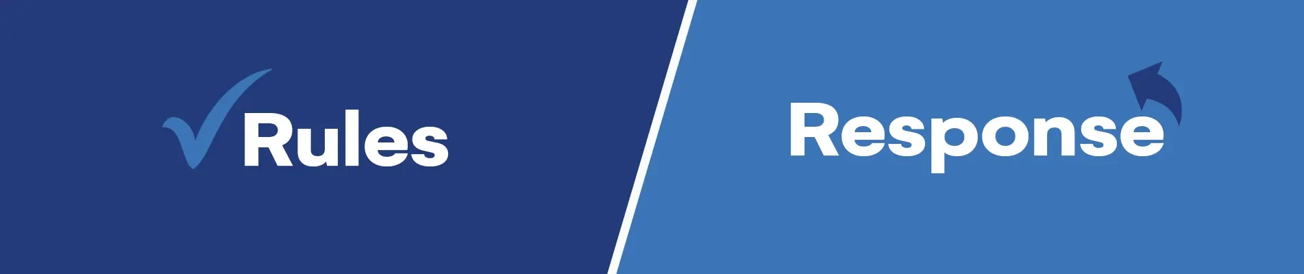 Thinking shift Rules vs Response